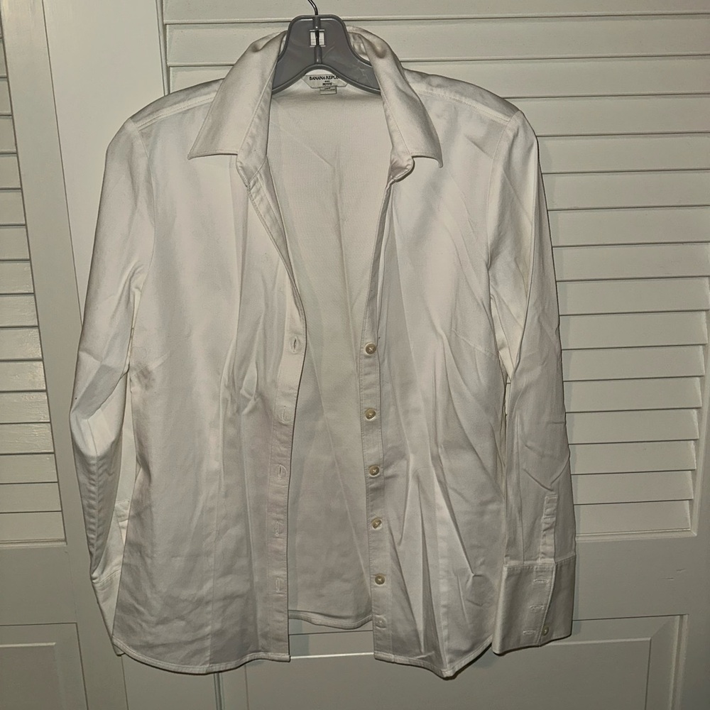 Classic White button down Shirt